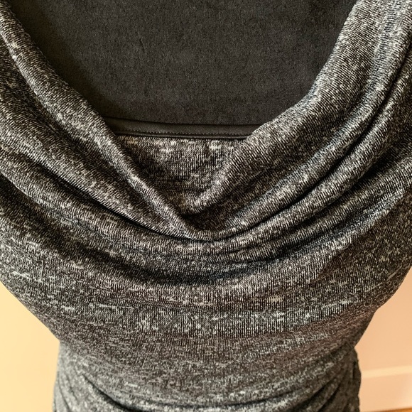 NEW....ladies draped neck dressy top - Picture 2 of 4